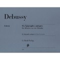 Claude Debussy: Six Epigraphes antiques for Piano Four-hands - Sześć epigrafów antycznych - nuty na fortepian na cztery ręce