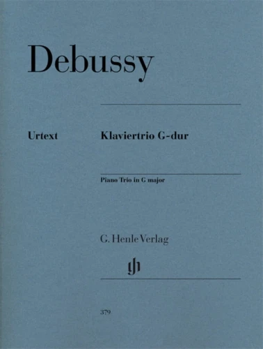 Claude Debussy: Klaviertrio G-dur - Piano Trio in G major - nuty na trio fortepianowe