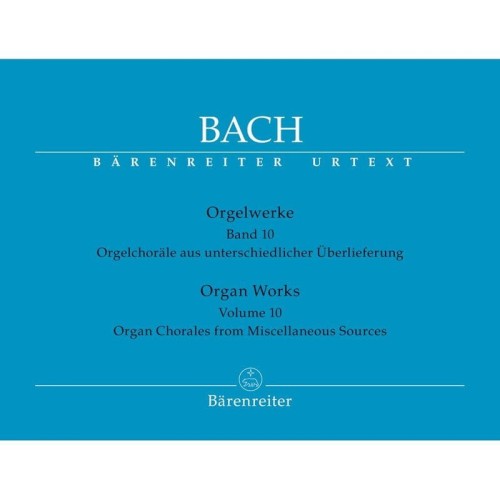 Jan Sebastian Bach - Organ Works Volume 10 - Orgelwerke Band 10 - Utwory organowe część 10 - Reinmar Emans