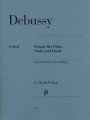 Claude Debussy: Sonata for Flute, Viola and Harp - nuty na flet poprzeczny, altówkę i harfę
