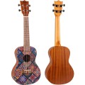 Flight Art AUC33 Fusion - drewniane ukulele koncertowe z pokrowcem