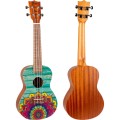 Flight Art AUC33 Mansion - drewniane ukulele koncertowe z pokrowcem