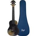 Flight TUC40 Mandala Gold Travel ABS - ukulele koncertowe z pokrowcem