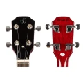 Flight Pioneer Solid Body Cherry Red - ukulele tenorowe elektryczne z pokrowcem