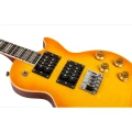 Flight Centurion Solid Body Vintage Burst - elektryczne ukulele tenorowe z pokrowcem