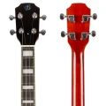 Flight Centurion Solid Body Vintage Burst - elektryczne ukulele tenorowe z pokrowcem