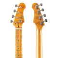 Flight Pathfinder Solid Body Transparent Black - ukulele tenorowe elektryczne z pokrowcem