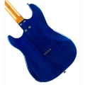 Flight Pathfinder Solid Body Transparent Blue - ukulele tenorowe elektryczne + pokrowiec