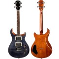 Flight Vanguard Solid Body Transparent Black - elektryczne ukulele tenorowe + pokrowiec