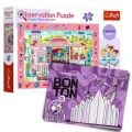 Zestaw dla dziecka: Puzzle Odwiedzamy Operę i Bon Ton - nauka przez zabawę