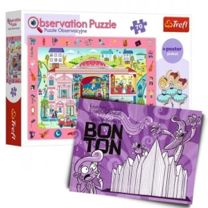 Zestaw dla dziecka: Puzzle Odwiedzamy Operę i Bon Ton - nauka przez zabawę