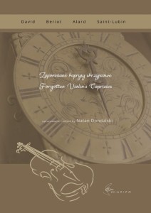 Zapomniane kaprysy skrzypcowe - Natan Dondalski - nuty na skrzypce