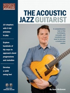 The Acoustic Jazz Guitarist - Sean McGowan (+ audio i video online) - szkoła jazzu na gitarze akustycznej