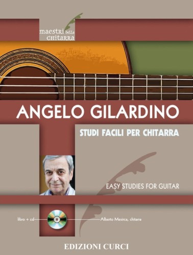 Angelo Gilardino: Studi facili per chitarra - Easy Studies for Guitar (+ płyta CD) - nuty na gitarę klasyczną