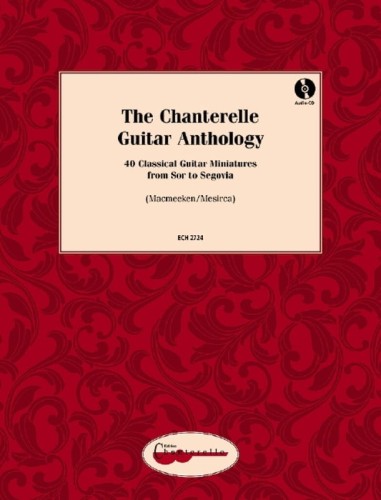 The Chanterelle Guitar Anthology (+ płyta CD) - nuty na gitarę klasyczną