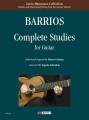 Agustin Barrios Mangore: Complete Studies for Guitar - Etiudy - nuty na gitarę klasyczną