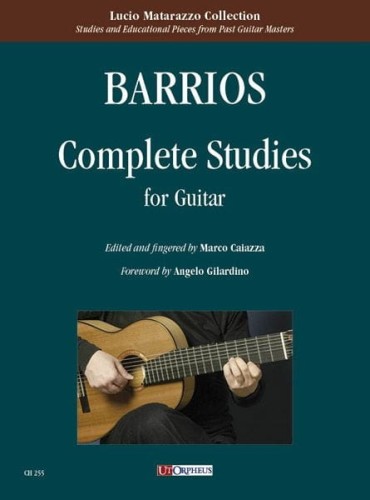 Agustin Barrios Mangore: Complete Studies for Guitar - Etiudy - nuty na gitarę klasyczną