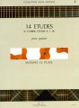 Maximo Diego Pujol: 14 Etudes pour guitare 2e cahier 8-14 - etiudy zeszyt 2 - nuty na gitarę klasyczną