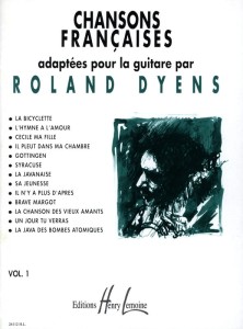 Roland Dyens: Chansons Francaises 1 - nuty na gitarę klasyczną
