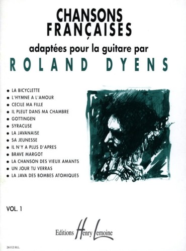 Roland Dyens: Chansons Francaises 1 - nuty na gitarę klasyczną