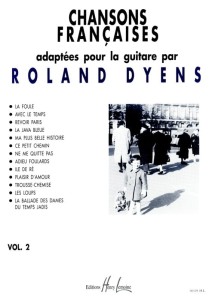 Roland Dyens: Chansons Francaises 2 - nuty na gitarę klasyczną
