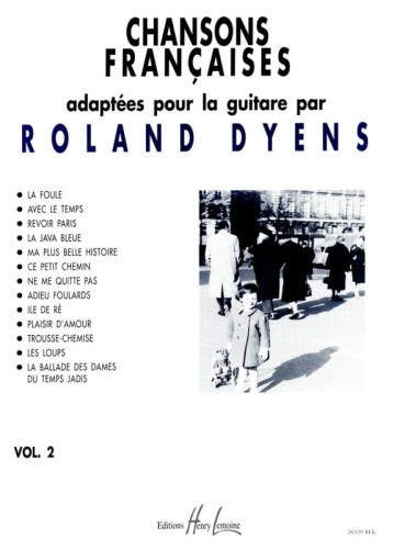 Roland Dyens: Chansons Francaises 2 - nuty na gitarę klasyczną