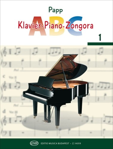 Lajos Papp: Piano ABC 1 - szkoła gry na fortepianie