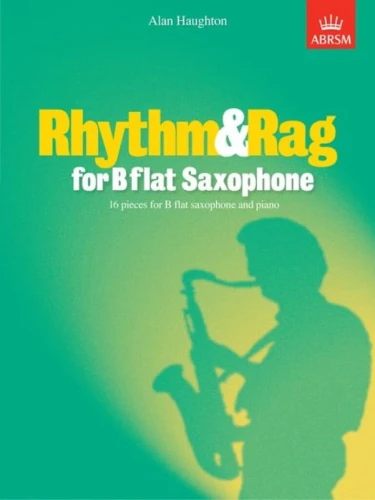 Alan Haughton: Rhythm & Rag - 16 pieces for B flat Saxophone and Piano - nuty na saksofon tenorowy i fortepian