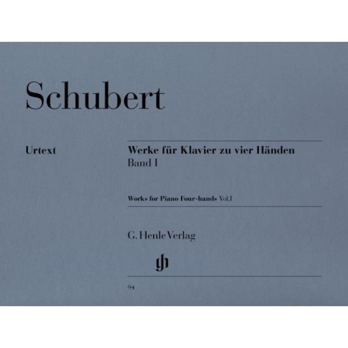 Franz Schubert: Werke fur Klavier zu vier Handen I - Works for Piano Four-hands 1 - utwory na fortepian na cztery ręce