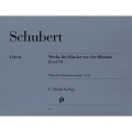 Franz Schubert: Werke fur Klavier zu vier Handen III - Works for Piano Four-hands 3 - utwory na fortepian na cztery ręce