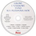 Ludowe i narodowe tańce dla przedszkolaków - płyta CD