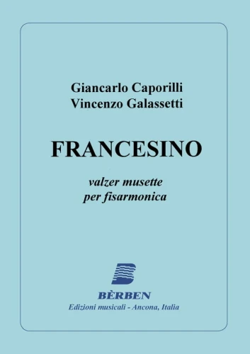 Giancarlo Caporilli, Vincenzo Galassetti: Francesino valzer musette per fisarmonica - nuty na akordeon