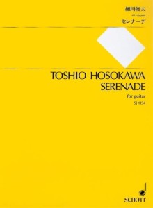 Toshio Hosokawa: Serenade for Guitar - nuty na gitarę klasyczną