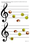 Jesienne Łaminutki - arkusze z ćwiczeniami muzycznymi dla dzieci