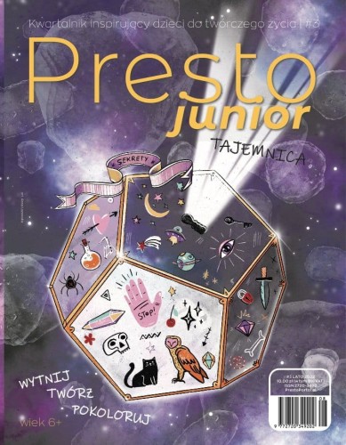 Presto Junior nr 3 TAJEMNICA lato 2022 - czasopismo edukacyjne dla dzieci