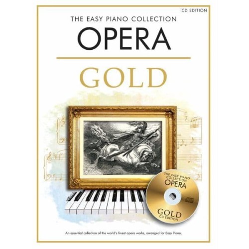 The Easy Piano Collection: Opera Gold (+ płyta CD) - łatwe nuty na fortepian