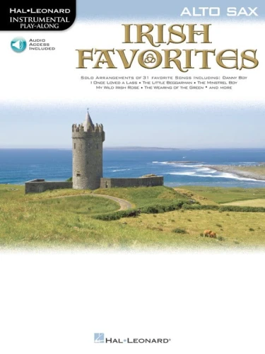Irish Favorites: Alto Saxophone - nuty na saksofon altowy (+ audio online)