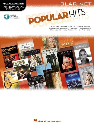 Popular Hits: Clarinet - nuty na klarnet (+ audio online)