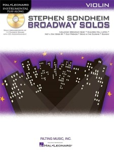 Stephen Sondheim Broadway Solos: Violin (+ płyta CD) - nuty na skrzypce