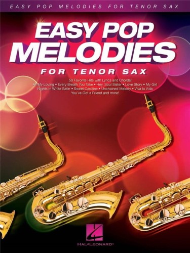 Easy Pop Melodies For Tenor Saxophone - nuty na saksofon tenorowy solo z akordami