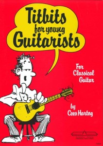 Cees Hartog: Titbits for Young Guitarists for Classical Guitar - nuty na gitarę klasyczną dla początkujących