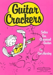 Cees Hartog: Guitar Crackers - Solos for Classical Guitar - nuty na gitarę klasyczną dla początkujących