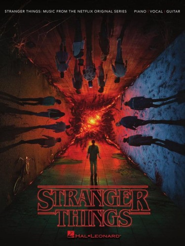 Stranger Things (PVG) - Music from the Netflix Original Series - 20 piosenek z serialu - nuty na fortepian, linia melodyczna, akordy gitarowe i słowa