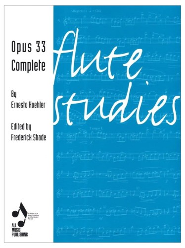 Ernesto Kohler: Flute Studies op. 33 Complete - Frederick Shade - etiudy na flet poprzeczny