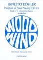 Ernesto Kohler: Progress in Flute Playing op. 33 Book 2 - 12 Intermediate Studies for solo flute - 12 etiud średnio zaawansowanych - nuty na flet poprzeczny