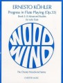 Ernesto Kohler: Progress in Flute Playing op. 33 Book 3 - 8 Advanced Studies for solo flute - 8 etiud zaawansowanych - nuty na flet poprzeczny