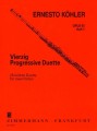 Ernesto Kohler: Vierzig progressive Duette op. 55 Heft 1 - 25 leichte Duette fur Zwei Floten - 25 łatwe etiudy - nuty na duet fletów poprzecznych