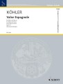 Ernesto Kohler: Valse Espagnole op. 57 fur Flote und Klavier - nuty na flet poprzeczny z fortepianem