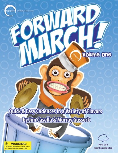 Forward March! Volume 1 - Jim Casella, Murray Gusseck (+ audio online) - nuty na zespół perkusyjny