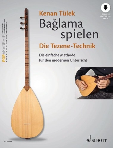 Kenan Tulek: Baglama spielen 2 - Die Tezene-Technik (+ audio online) - szkoła gry na baglamie (saz)